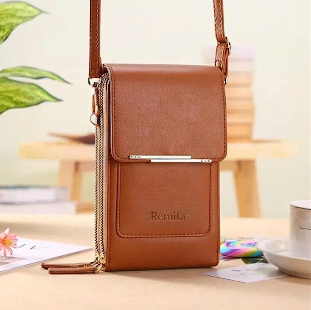 🔥Final 3 Hours: 60% OFF Remifa®2026 Trendy Minimalist Elegant Women's Touchscreen Crossbody Phone Wallet