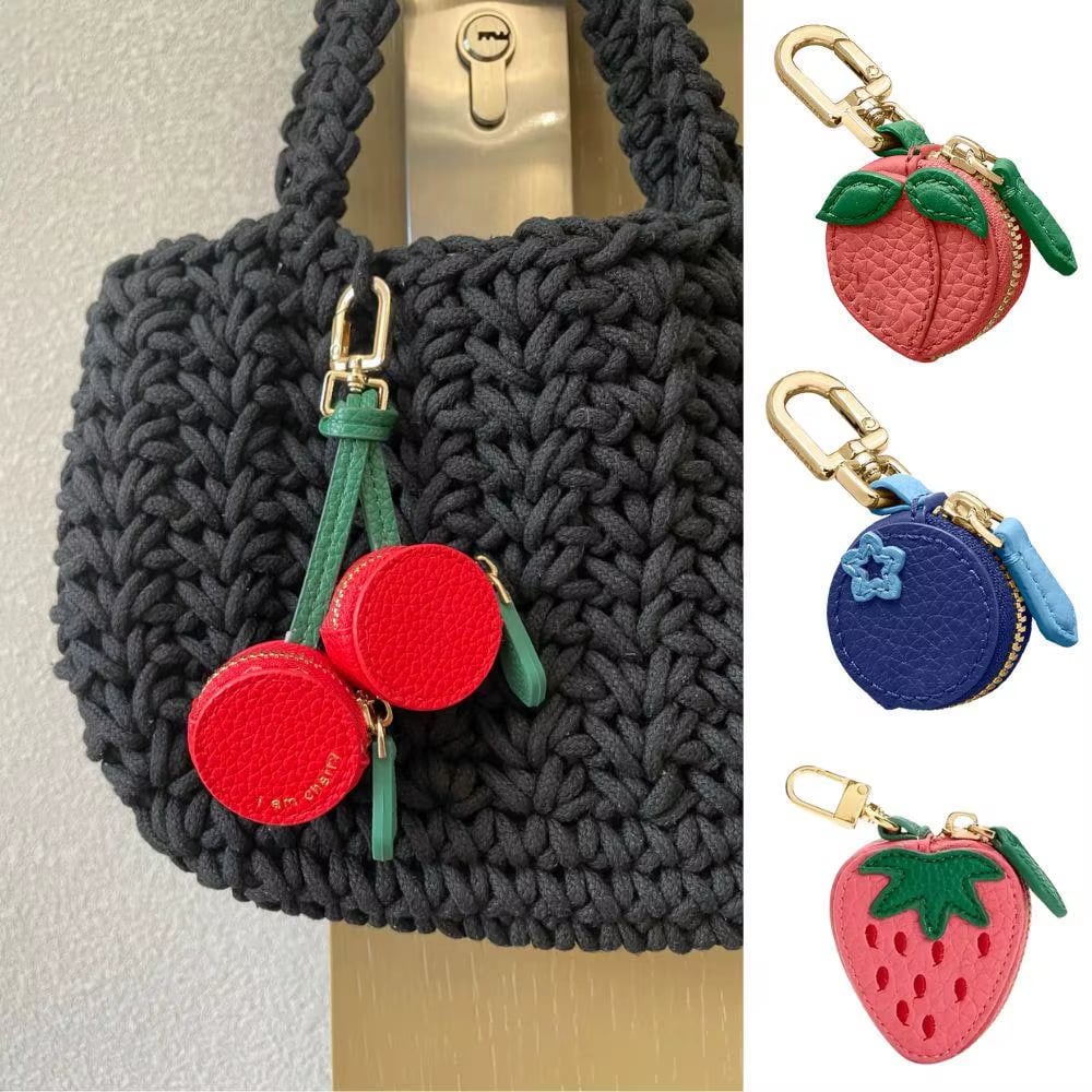 The Best Gift of 2026! 🍊 20,000+ Likes ❤️ “Cute and practical!” — Fruit-shaped AirTag Holder and Coin Purse-1