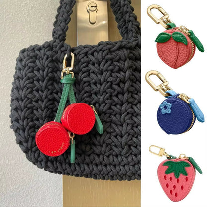 The Best Gift of 2026! 🍊 20,000+ Likes ❤️ “Cute and practical!” — Fruit-shaped AirTag Holder and Coin Purse-1