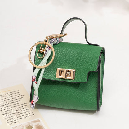💥 Almost Gone! Cute Mini Bag Pendant for Car Keys & Purses 🌈 Top-Tier Leather. Don't Miss the Season’s Best Seller! 🏆