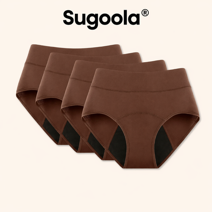 💖Last Day 50% OFF|Sugoola® 100% Leak-Proof Underwear 4-pack🌸