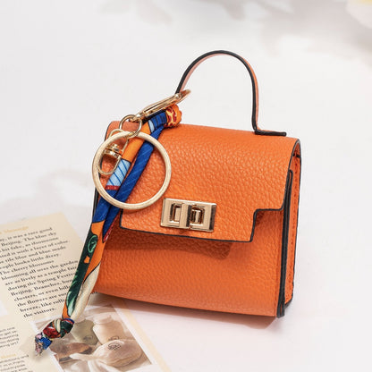 💥 Almost Gone! Cute Mini Bag Pendant for Car Keys & Purses 🌈 Top-Tier Leather. Don't Miss the Season’s Best Seller! 🏆