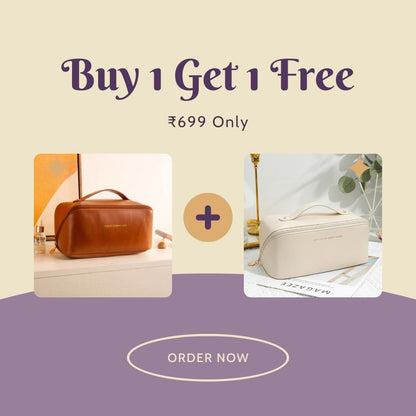 MAKEUP TRAVEL BAG - (Buy 1 Get 1 Free) 😍