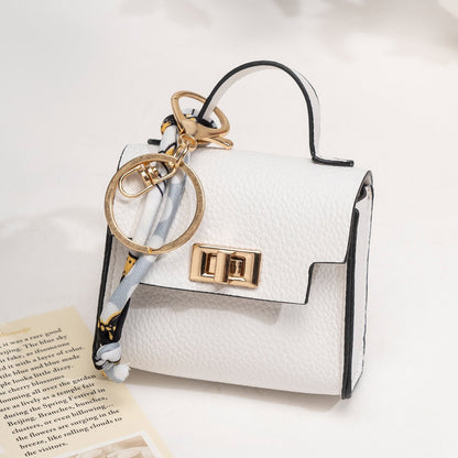 💥 Almost Gone! Cute Mini Bag Pendant for Car Keys & Purses 🌈 Top-Tier Leather. Don't Miss the Season’s Best Seller! 🏆