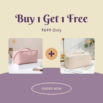 MAKEUP TRAVEL BAG - (Buy 1 Get 1 Free) 😍